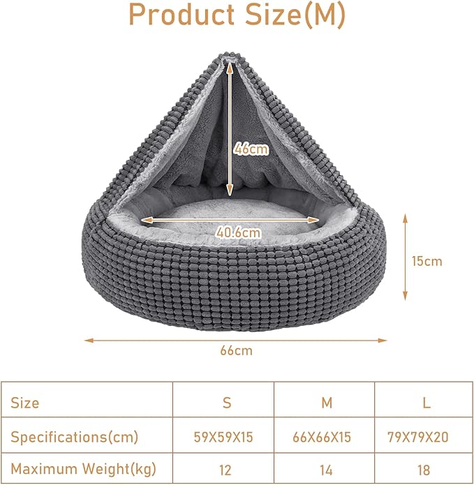 CalmNest Orthopedic Anti-Anxiety Pet Bed