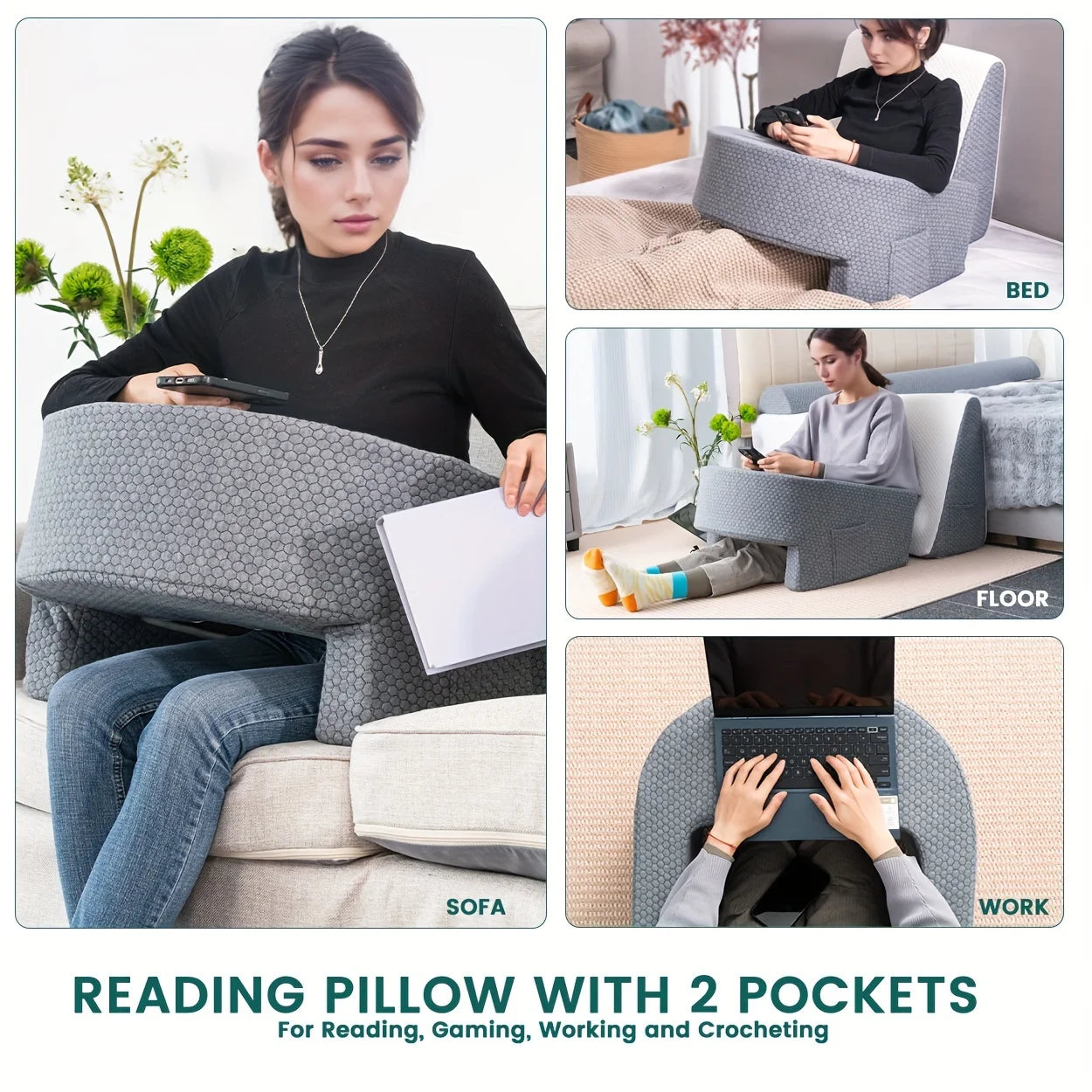 CozyLap Desk Pillow