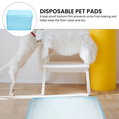 Disposable Pet Pads - Leak-Proof Design for a Clean, Dry Floor