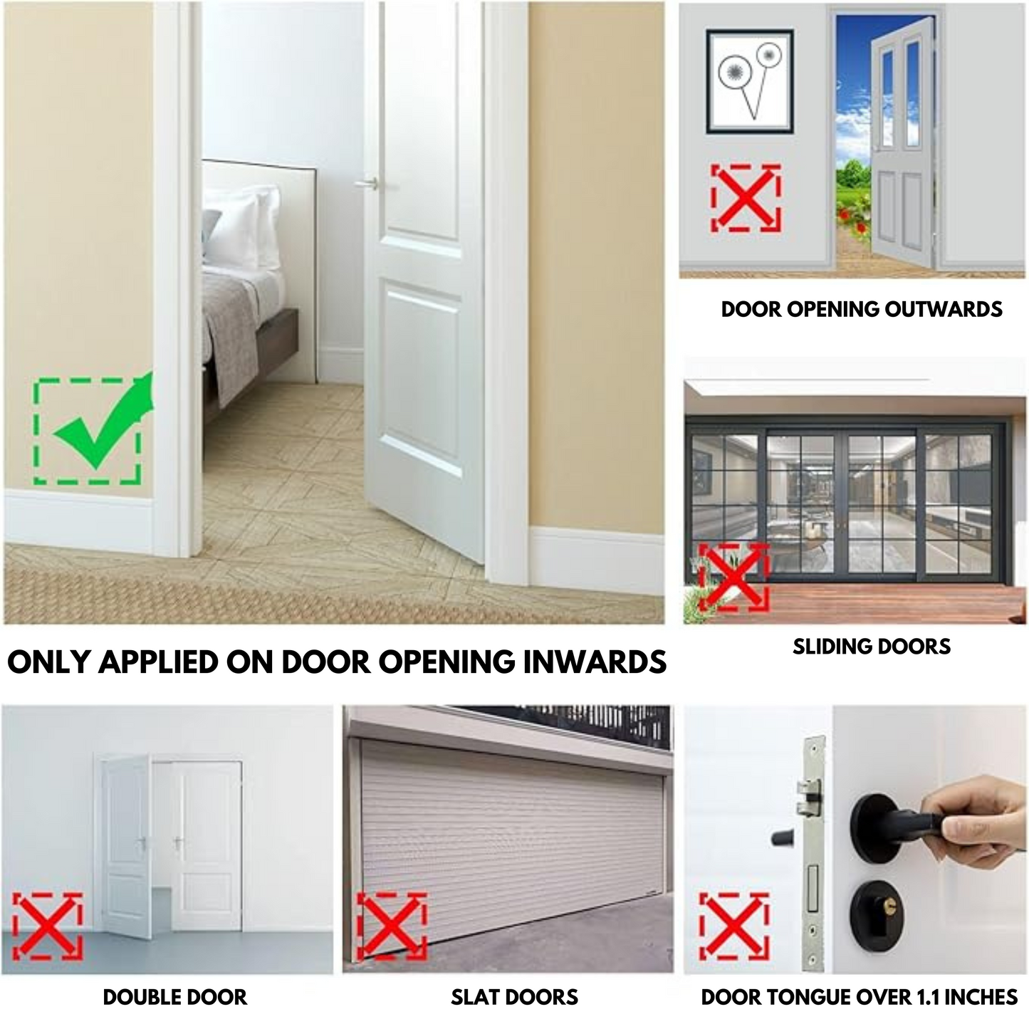 Ultimate Portable Door Lock – Instant Security for Travel, Home & Dorms! 🚪
