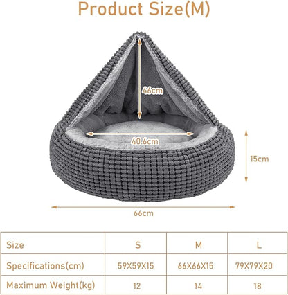 CalmNest Orthopedic Anti-Anxiety Pet Bed