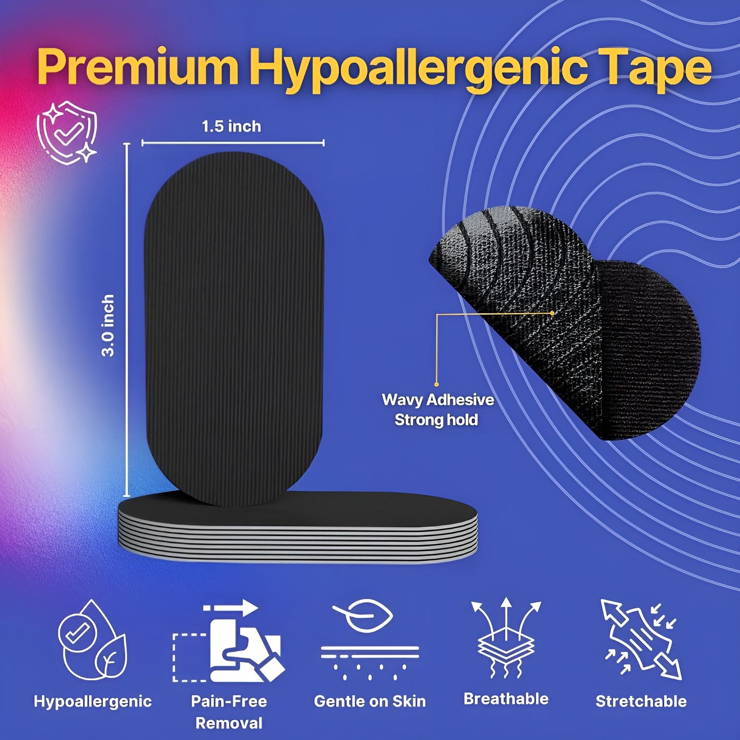 Mouth Tape for Better Sleep – Anti-Snoring & Nose Breathing Strips